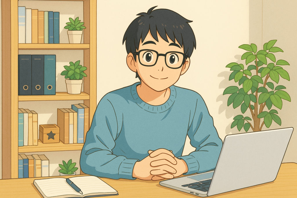 アイ・ワークスを卒業し、特例子会社で事務職として働く20代男性の障害者雇用成功事例