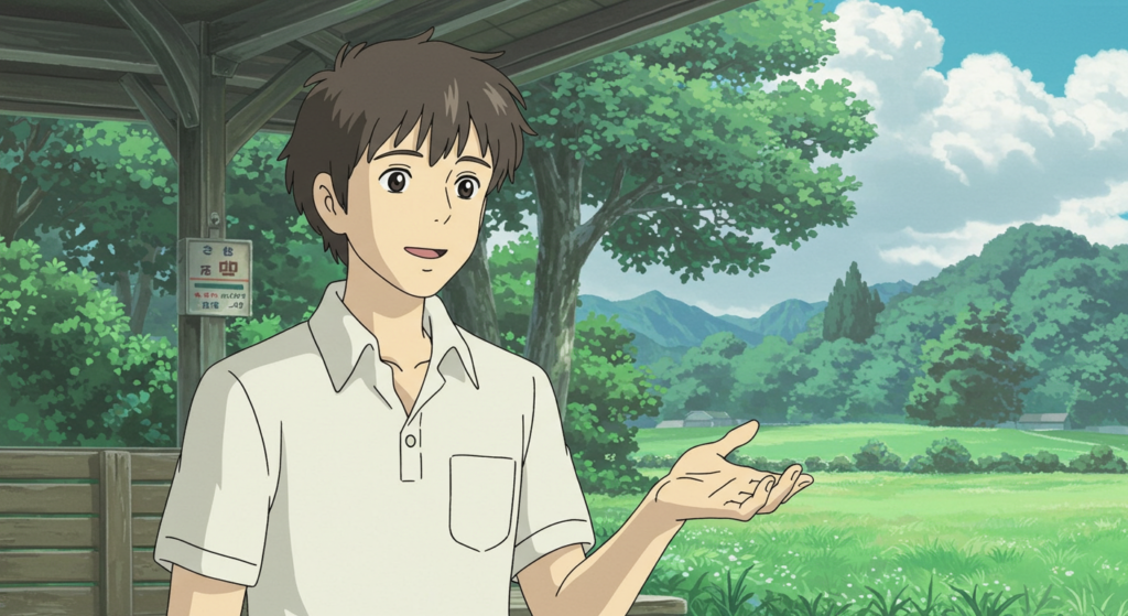 生活訓練で支援員と相談しながら将来の進路を考える30代男性のイメージ