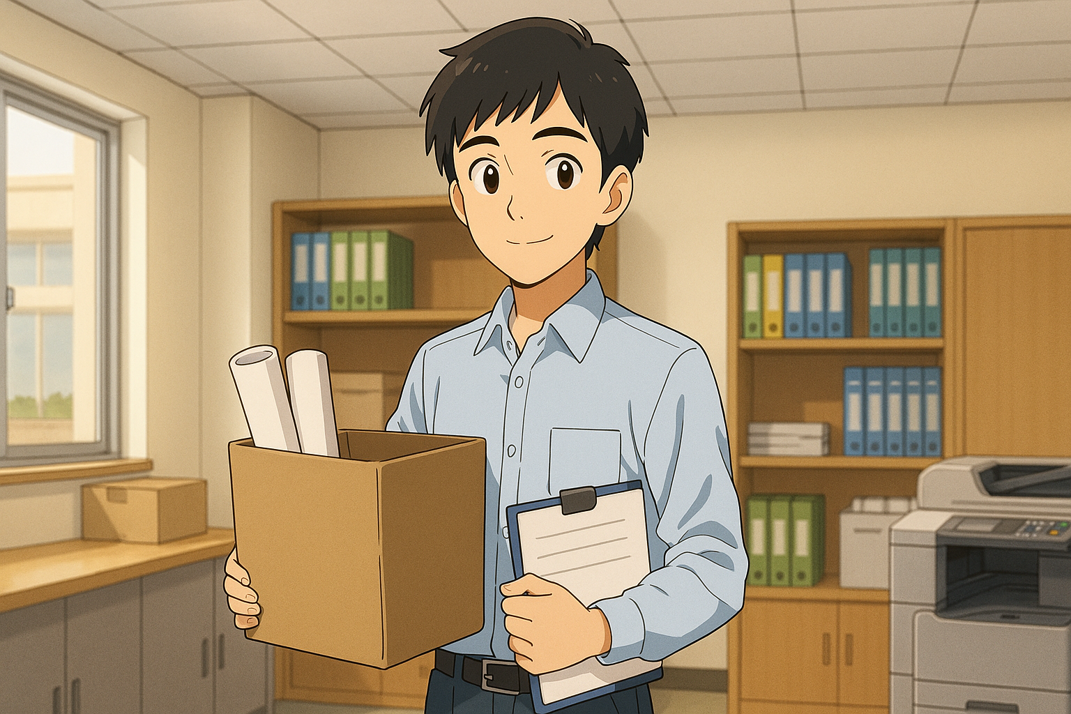 特例子会社で事務補助と清掃業務を行う20代男性の障害者雇用成功事例