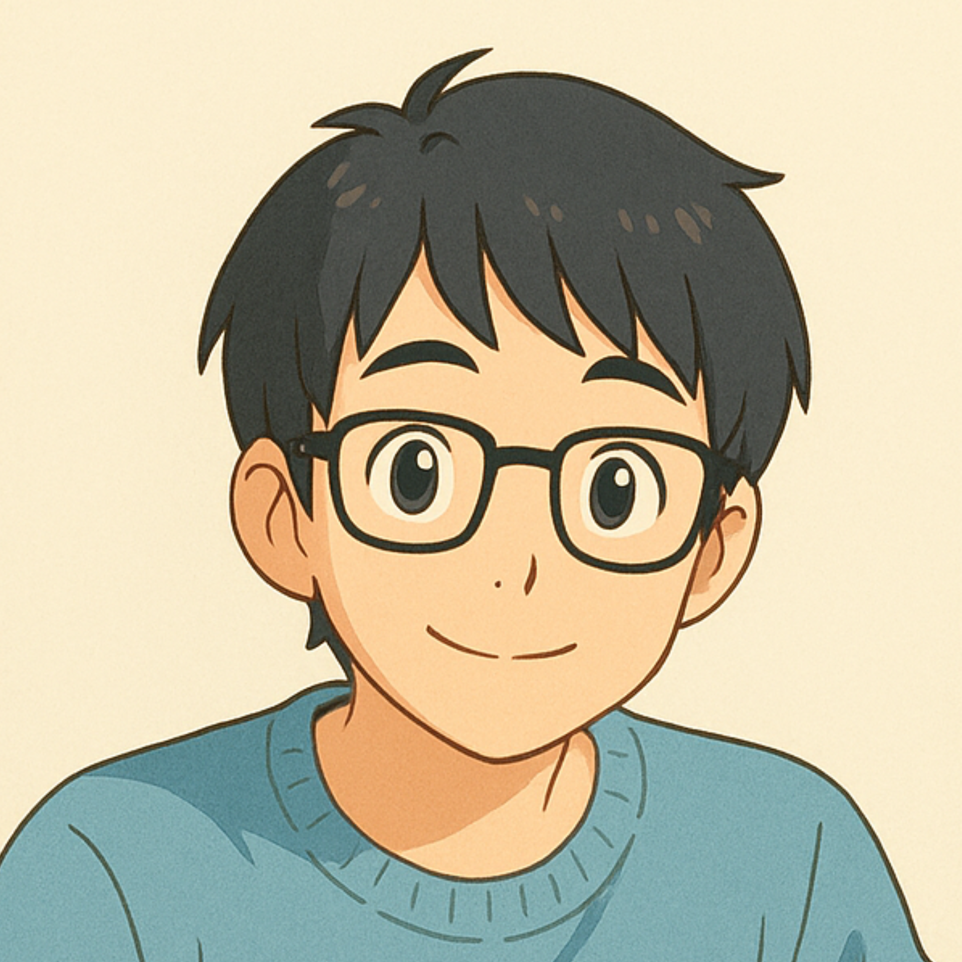 アイ・ワークスを卒業し、特例子会社で事務職として働く20代男性の障害者雇用成功事例の顔アイコン