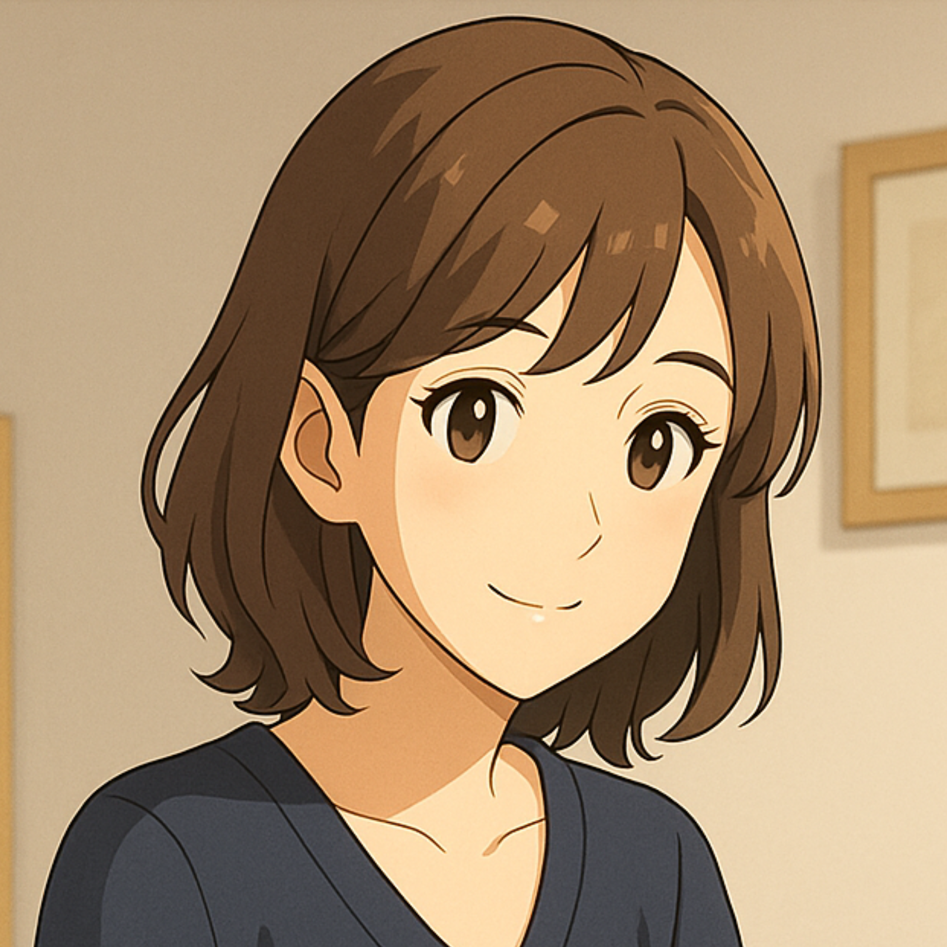 アイ・ワークス西明石の支援を受けて在宅ワークに取り組む40代女性の障害者雇用成功事例の顔アイコン